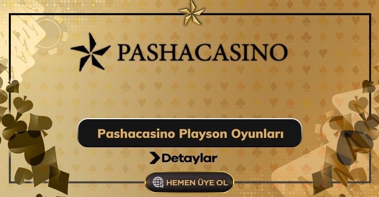 Pashacasino Playson Oyunları